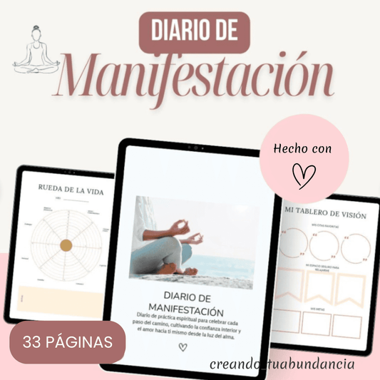 💫Diario de Manifestación💫 (33 páginas)